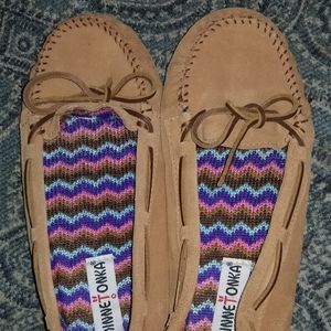 Minnetonka moccasin slippers
